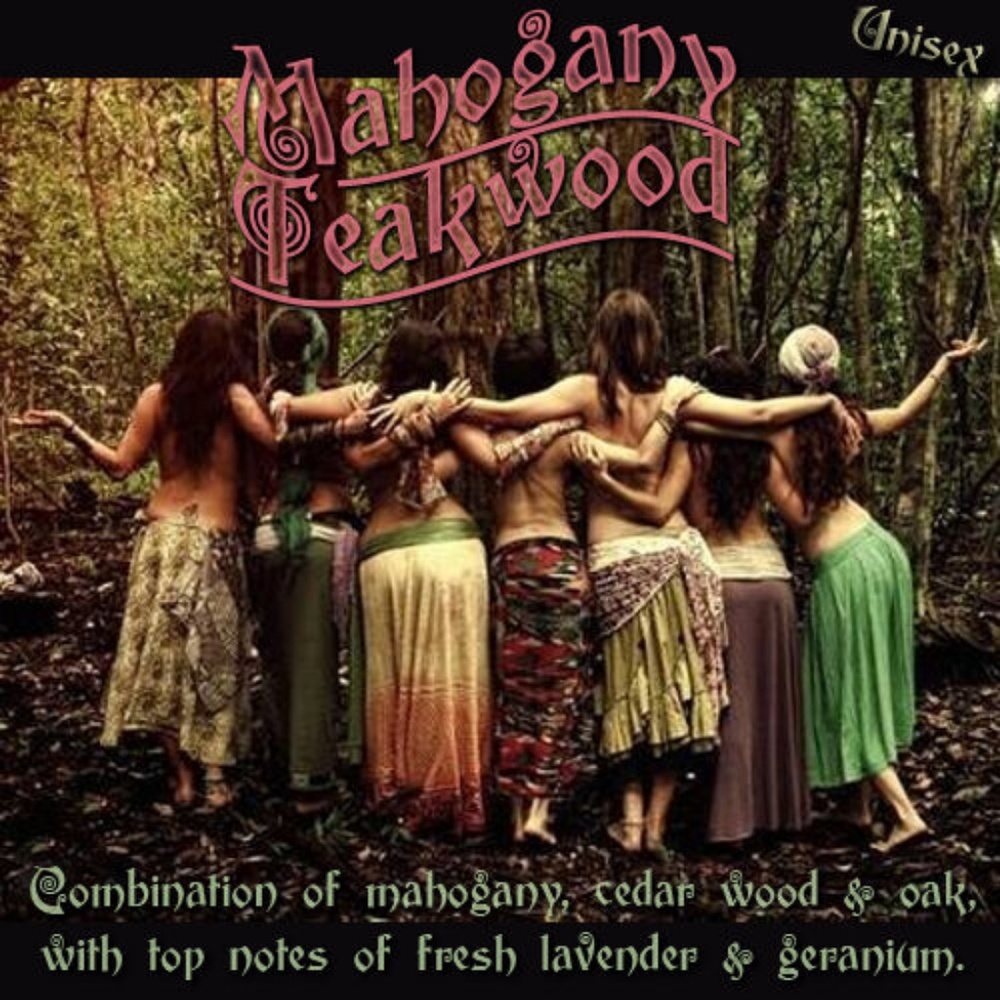 MAHOGANY TEAKWOOD Scented Fragrance Body Oil